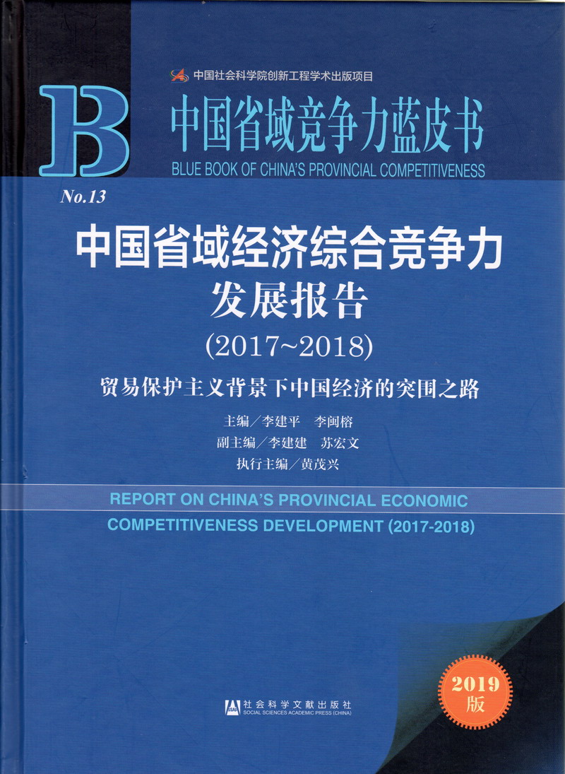 胖老太婆日B图片中国省域经济综合竞争力发展报告（2017-2018）